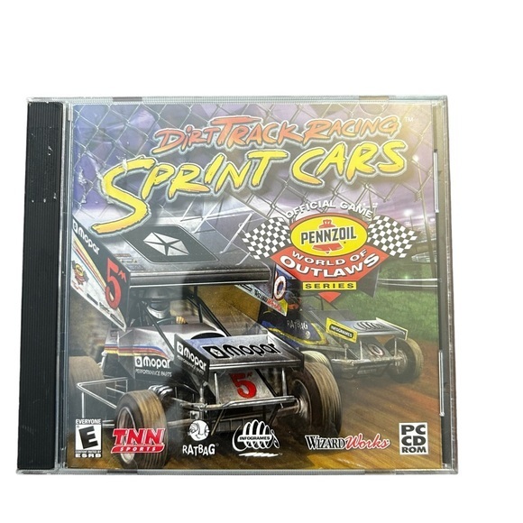 Video Games & Consoles Sprint Cars Dirt Track Racing Classic Pc Cdrom
